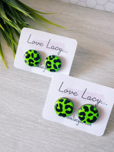 Load image into Gallery viewer, Carissa Studs Neon