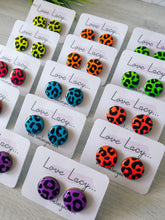Load image into Gallery viewer, Carissa Studs Neon