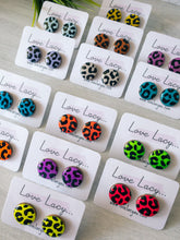 Load image into Gallery viewer, Carissa Studs Neon