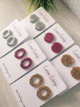 Load image into Gallery viewer, Josie Glitter Studs