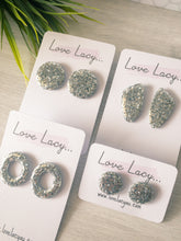 Load image into Gallery viewer, Josie Glitter Studs
