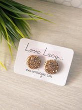 Load image into Gallery viewer, Josie Glitter Studs