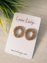 Load image into Gallery viewer, Josie Glitter Studs