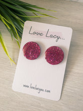Load image into Gallery viewer, Josie Glitter Studs