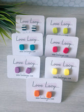 Load image into Gallery viewer, Mini Rectangle Studs