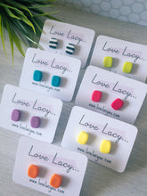 Load image into Gallery viewer, Mini Rectangle Studs