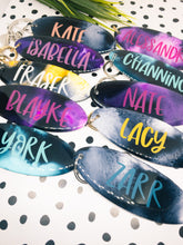 Load image into Gallery viewer, Galaxy Ink Key Rings / Bag Tag - Personalised