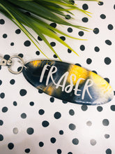 Load image into Gallery viewer, Galaxy Ink Key Rings / Bag Tag - Personalised