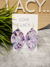 Load image into Gallery viewer, Betty Leathers - Purple Floral