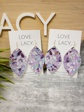 Load image into Gallery viewer, Betty Leathers - Purple Floral