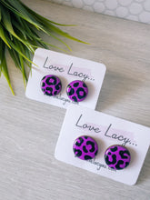 Load image into Gallery viewer, Carissa Studs Neon
