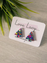 Load image into Gallery viewer, Mini Christmas Tree Studs
