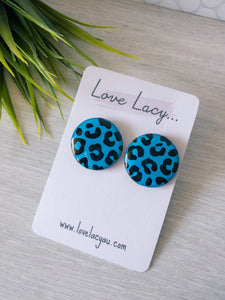 Carissa Studs Neon