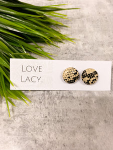 Snakeskin Studs