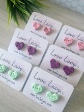 Load image into Gallery viewer, We love ‘Love’ Studs
