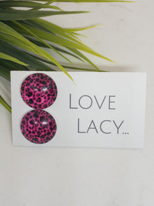 Leopard Maxi Studs