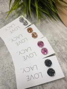 Glitter Studs