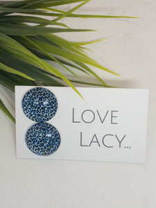 Leopard Maxi Studs