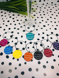 Wiggly Wine Tags