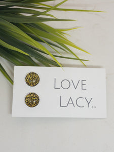 Leopard Mini Studs